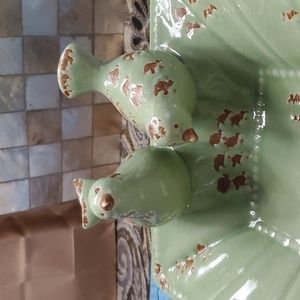 Adorable 2 Birds Jewelry Tray